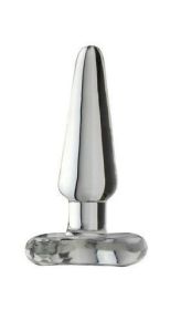 Spade Anal Plug Clear - Small